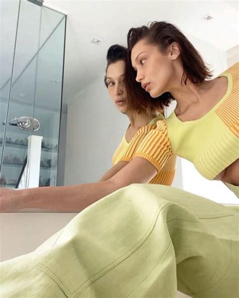 bella hadid nude|Bella Hadid Posed Naked for Jacquemus﻿ in New Instagram。